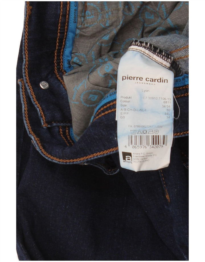 Pierre Cardin Herren Slim Jeans W34 L34 Marineblau
