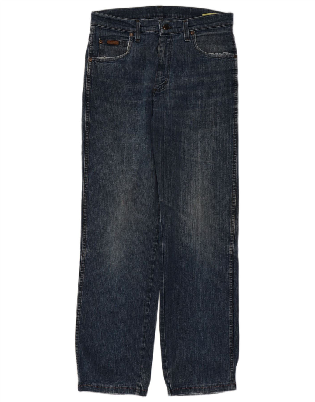 Wrangler Herren Texas Stretch Straight Jeans W32 L34 Blaue Baumwolle