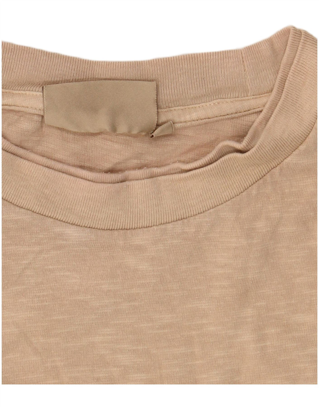 Weird Fish Herren-T-Shirt-Oberteil, groß, beige gesprenkelte Baumwolle