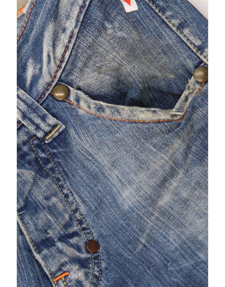 G-Star Damen Bootcut Jeans W28 L34 Blaue Baumwolle