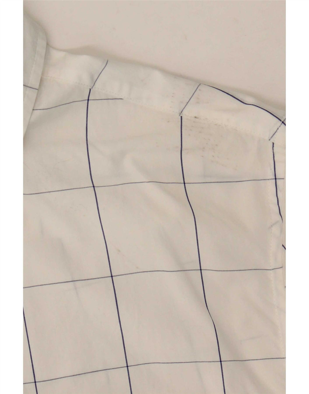 Tommy Hilfiger Herrenhemd, mittelweiß, kariert, Baumwolle