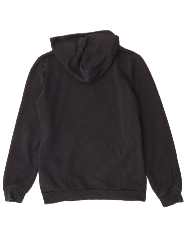 Puma Mädchen Graphic Hoodie Pullover 13–14 Jahre schwarze Baumwolle