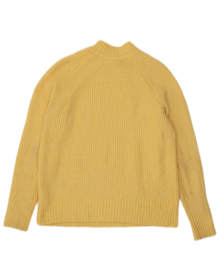 Marks & Spencer Rollkragenpullover für Damen, Gr. 10, Gelb