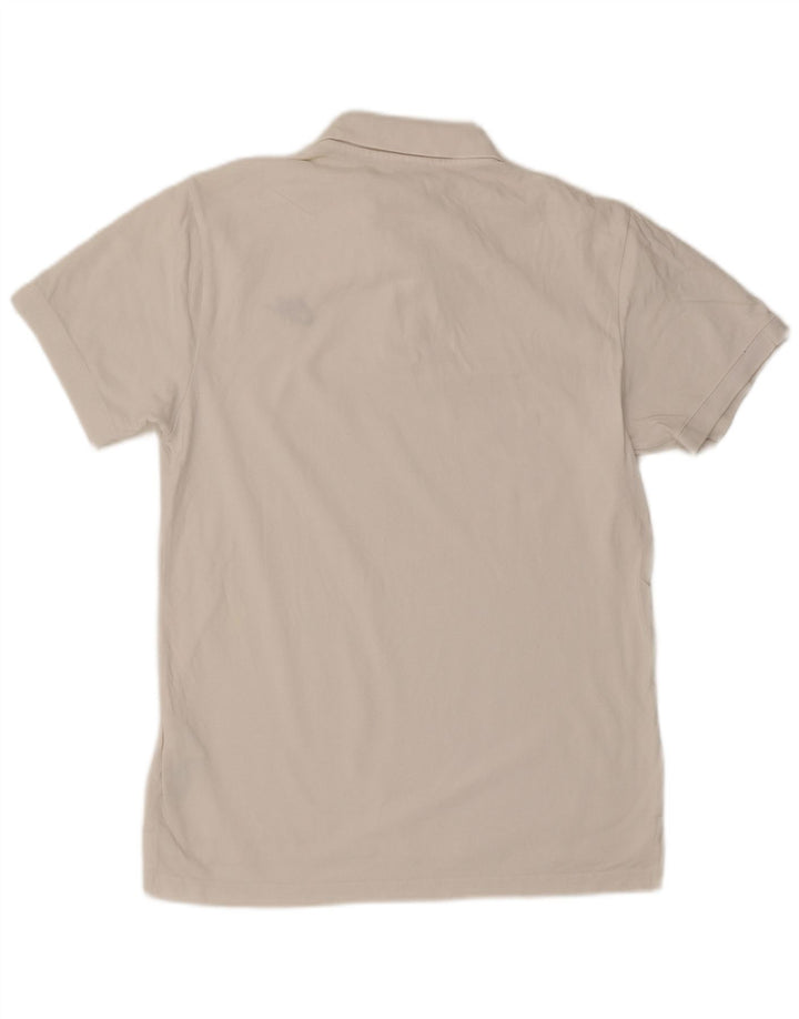 Nike Herren-Poloshirt, Größe S, weiße Baumwolle