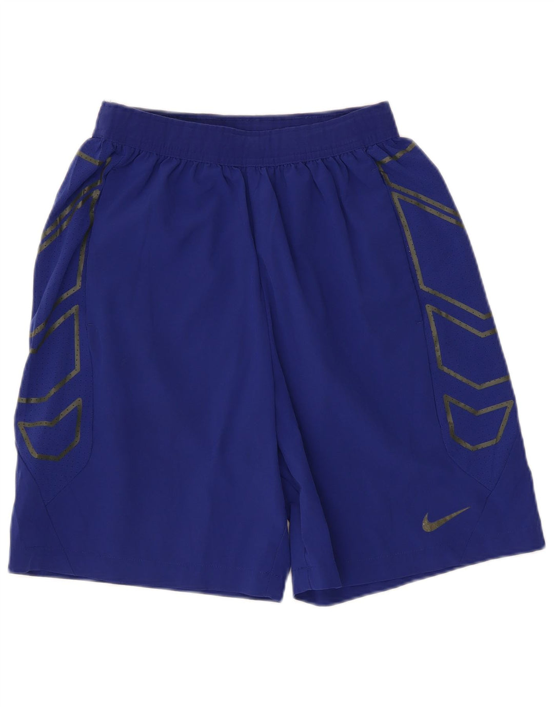 Nike Herren Graphic Sport Shorts Mittelblaues Polyester