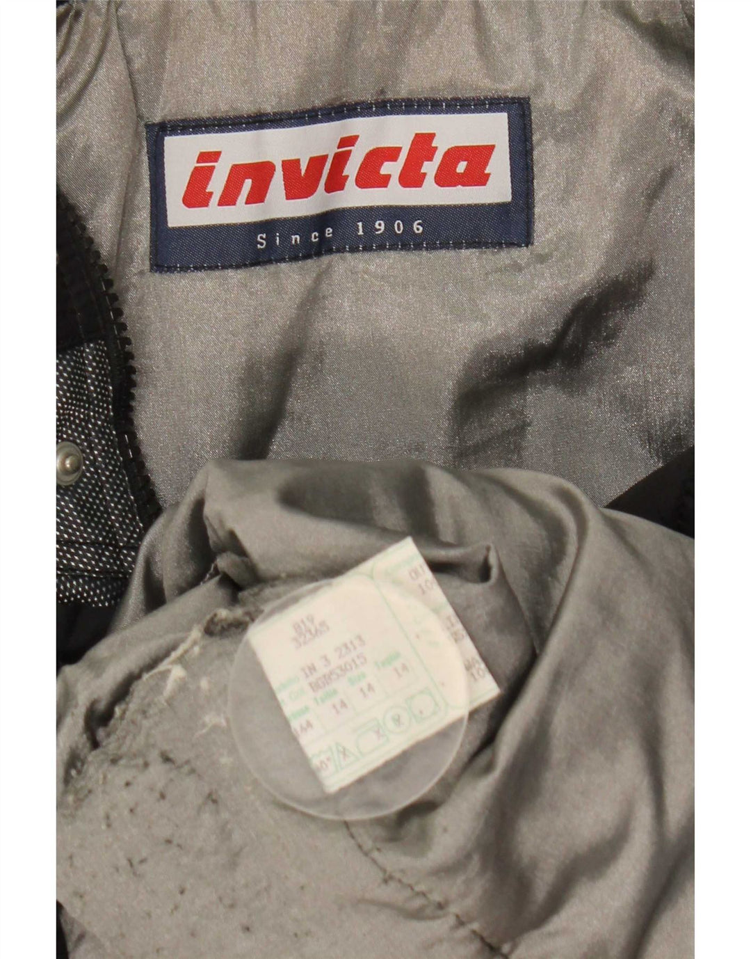 Invicta Womens Graphic Windjacke UK 14 Large Schwarz Colourblock