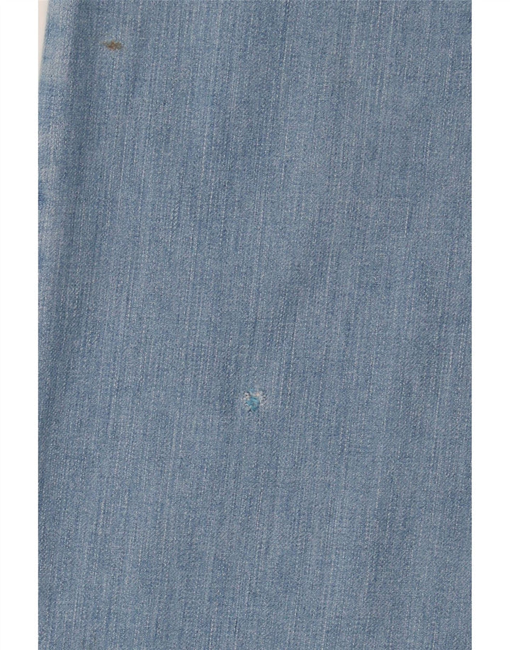 TRUSSARDI Herren 380 Straight Jeans IT 49 Medium W33 L35 Blaue Baumwolle