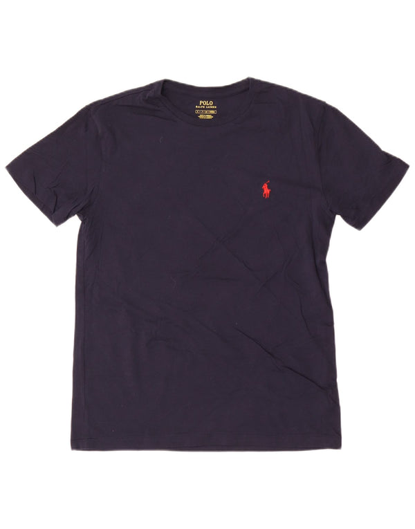 Polo Ralph Lauren Herren T-Shirt Top Small Marineblau Baumwolle