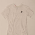 ADIDAS Boys T-Shirt Top 9-10 Years White Cotton Vintage Adidas and Second-Hand Adidas from Messina Hembry 