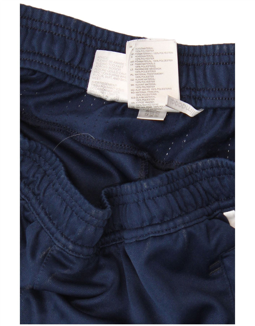 Adidas Herren-Trainingshose, klein, marineblau, Polyester