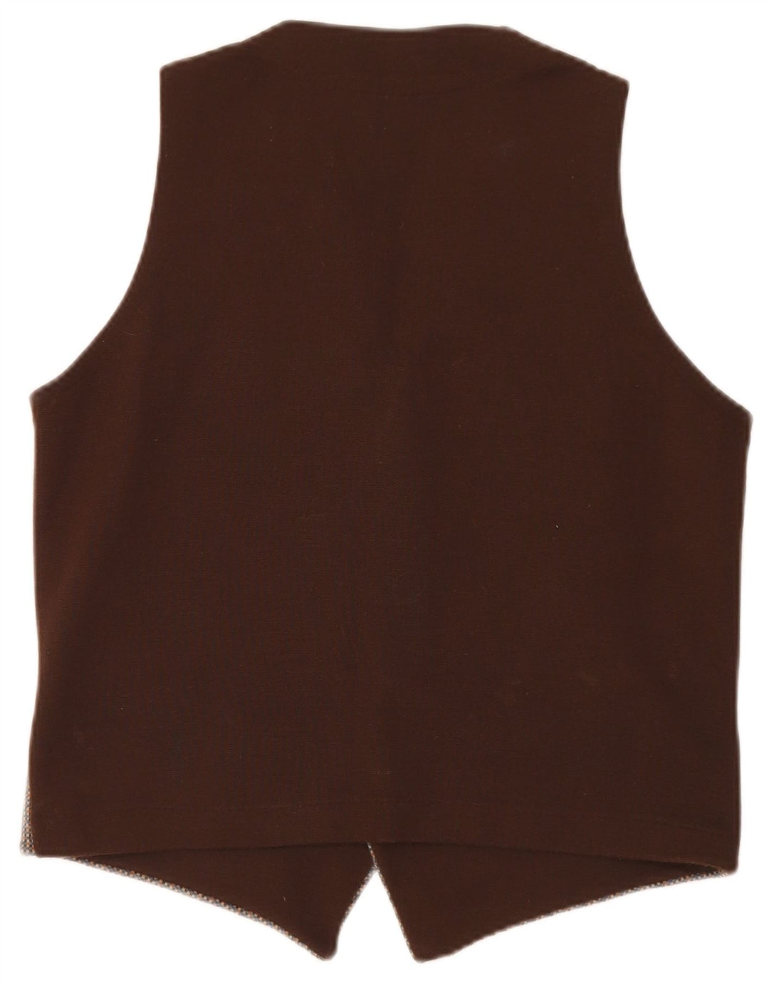 Vintage Herren Weste Mittelbraun