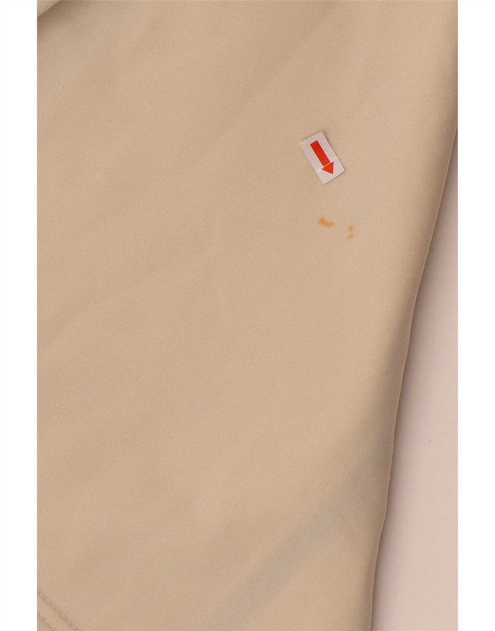 Spalding Herren-Trainingsanzug, groß, beige, Farbblock-Polyester