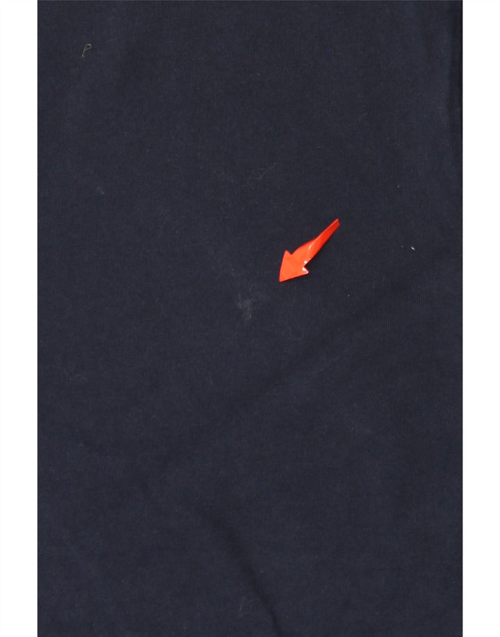 EDDIE BAUER Herren T-Shirt Top Medium Marineblau Baumwolle