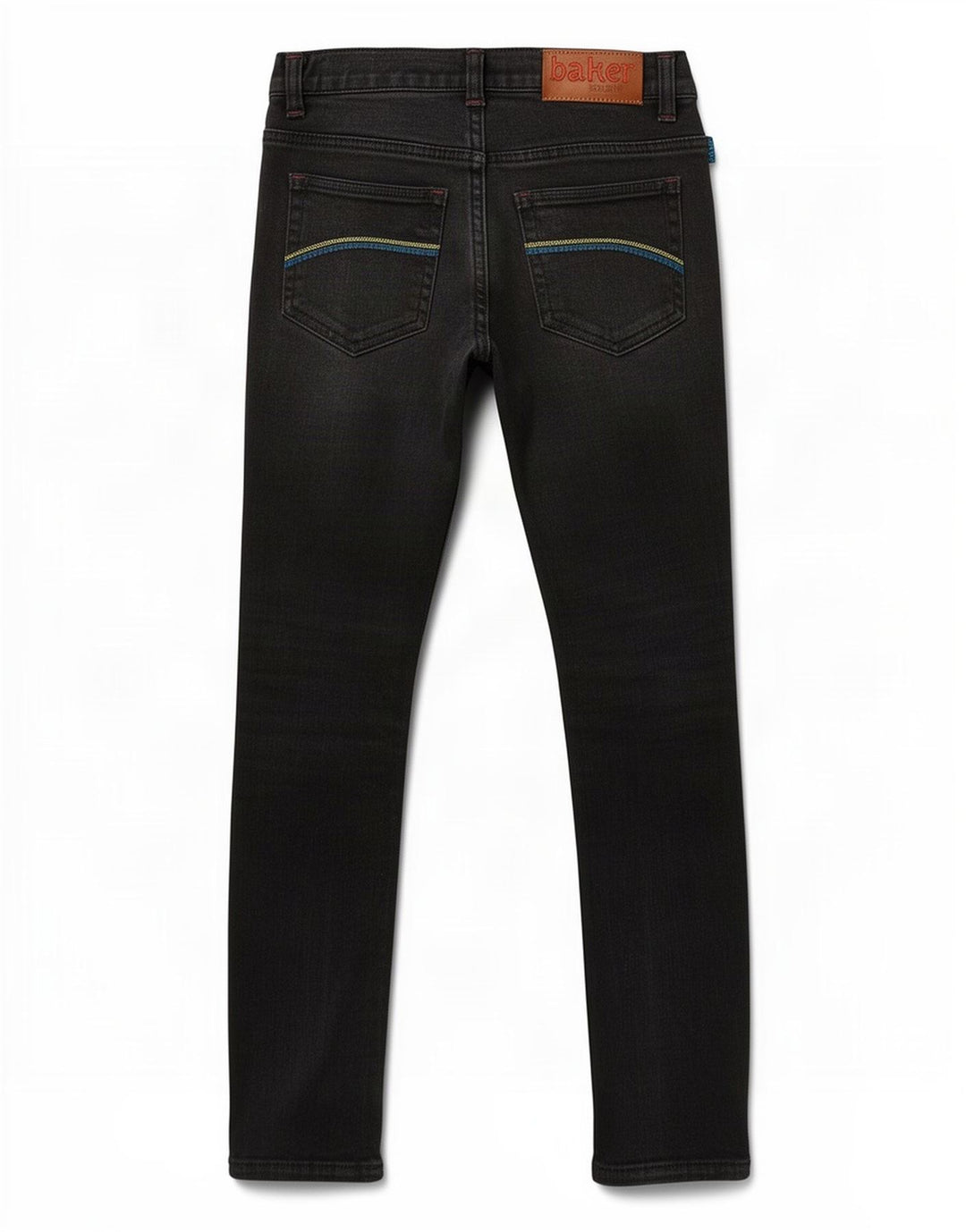 Ted Baker Slim-Jeans für Jungen, 8–9 Jahre, W24 L22, schwarze Baumwolle