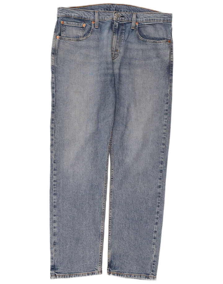 Levi's Herren 502 Tapered Jeans W33 L32 Blaue Baumwolle