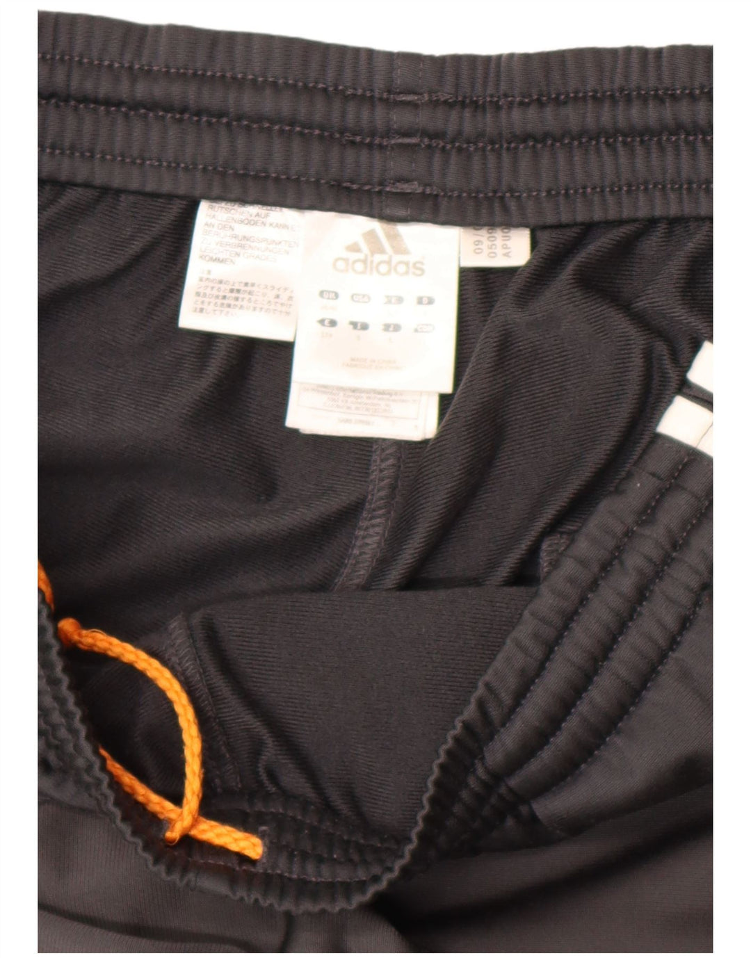 Adidas Herren-Trainingshose UK 38/40 Mittelgraues Polyester