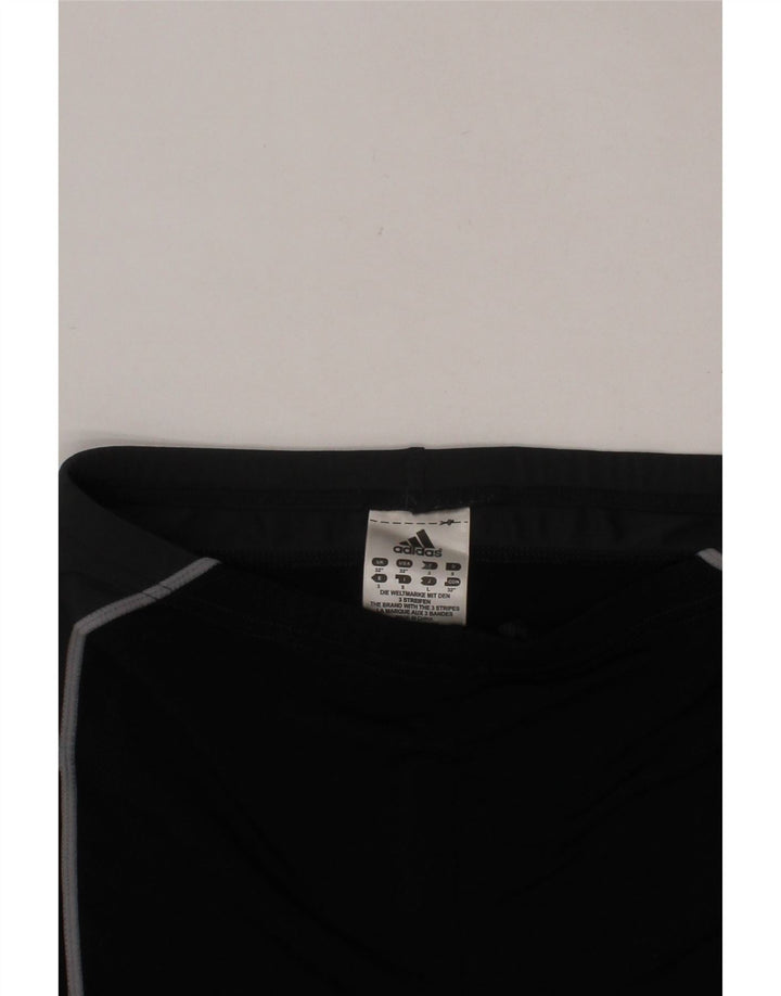 ADIDAS Sportshorts für Jungen, 15–16 Jahre, schwarzes Polyester