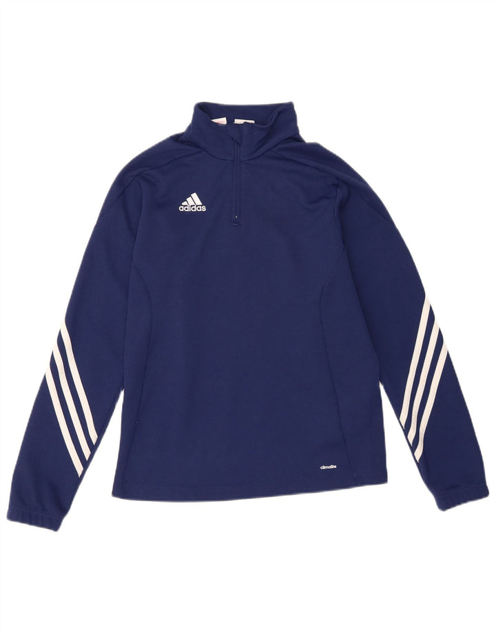 Adidas Climalite Pullover-Trainingsanzug für Jungen, 11–12 Jahre, Größe L, Marineblau