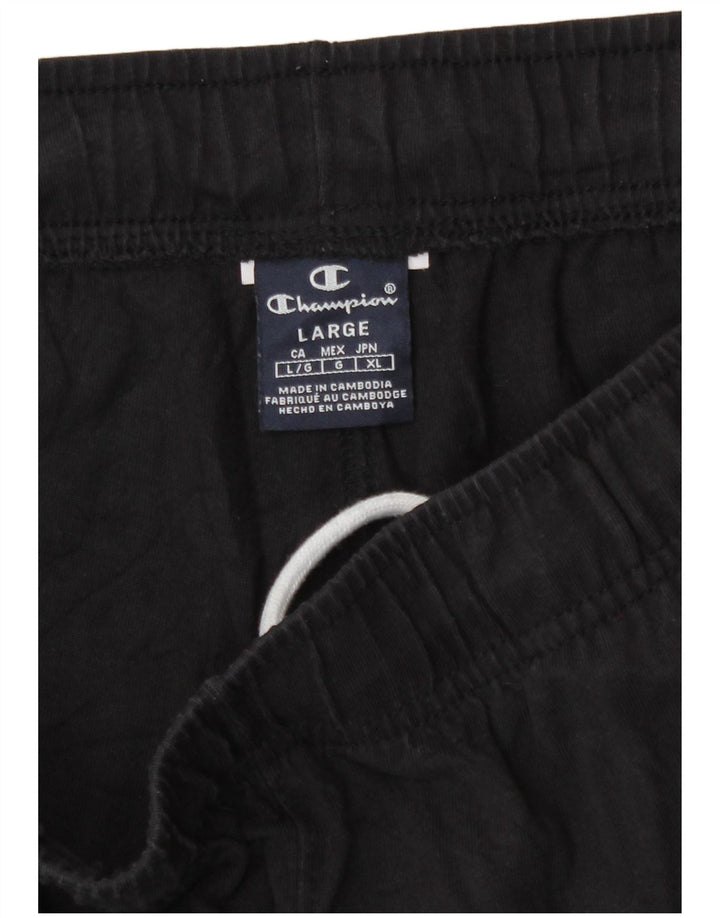 Champion Herren-Trainingshose, Größe L, Schwarz