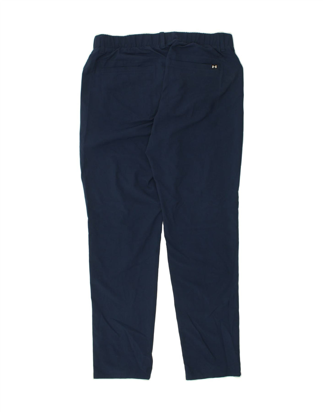 UNDER ARMOUR Womens Slim Casual Trousers W36 L32 Navy Blue | Vintage Under Armour | Thrift | Second-Hand Under Armour | Used Clothing | Messina Hembry 