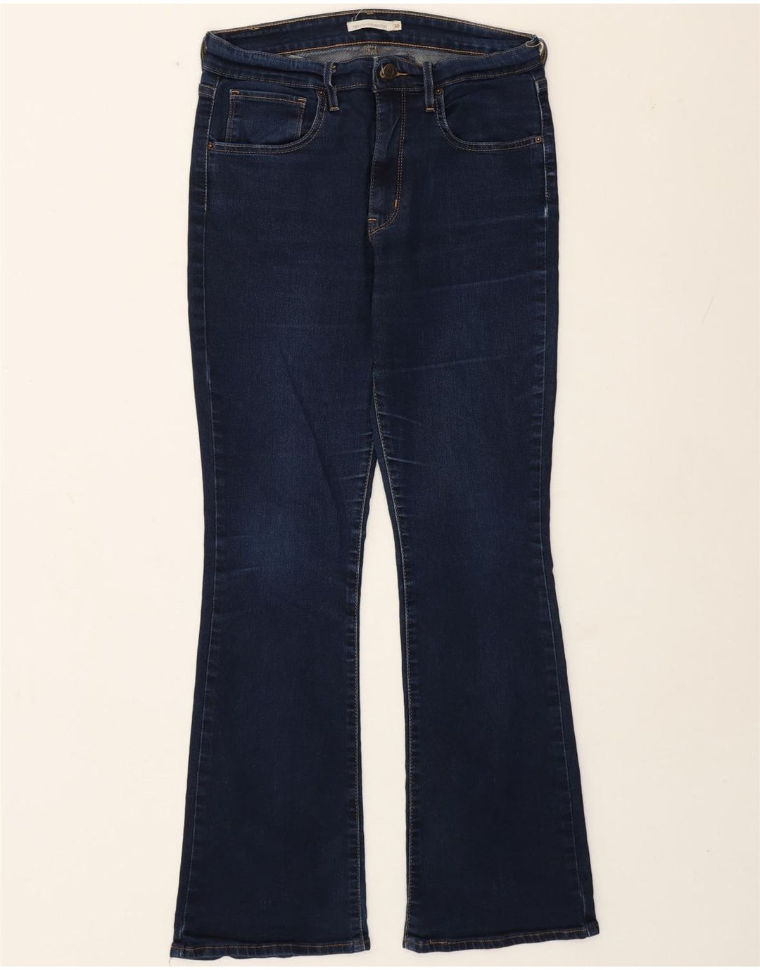 Levi's Damen 720 Bootcut-Jeans mit hohem Bund, W30 L30, marineblaue Baumwolle
