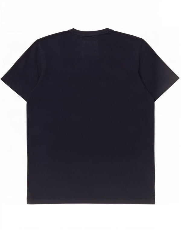 Crew Clothing Herren T-Shirt Top Large Marineblau Baumwolle