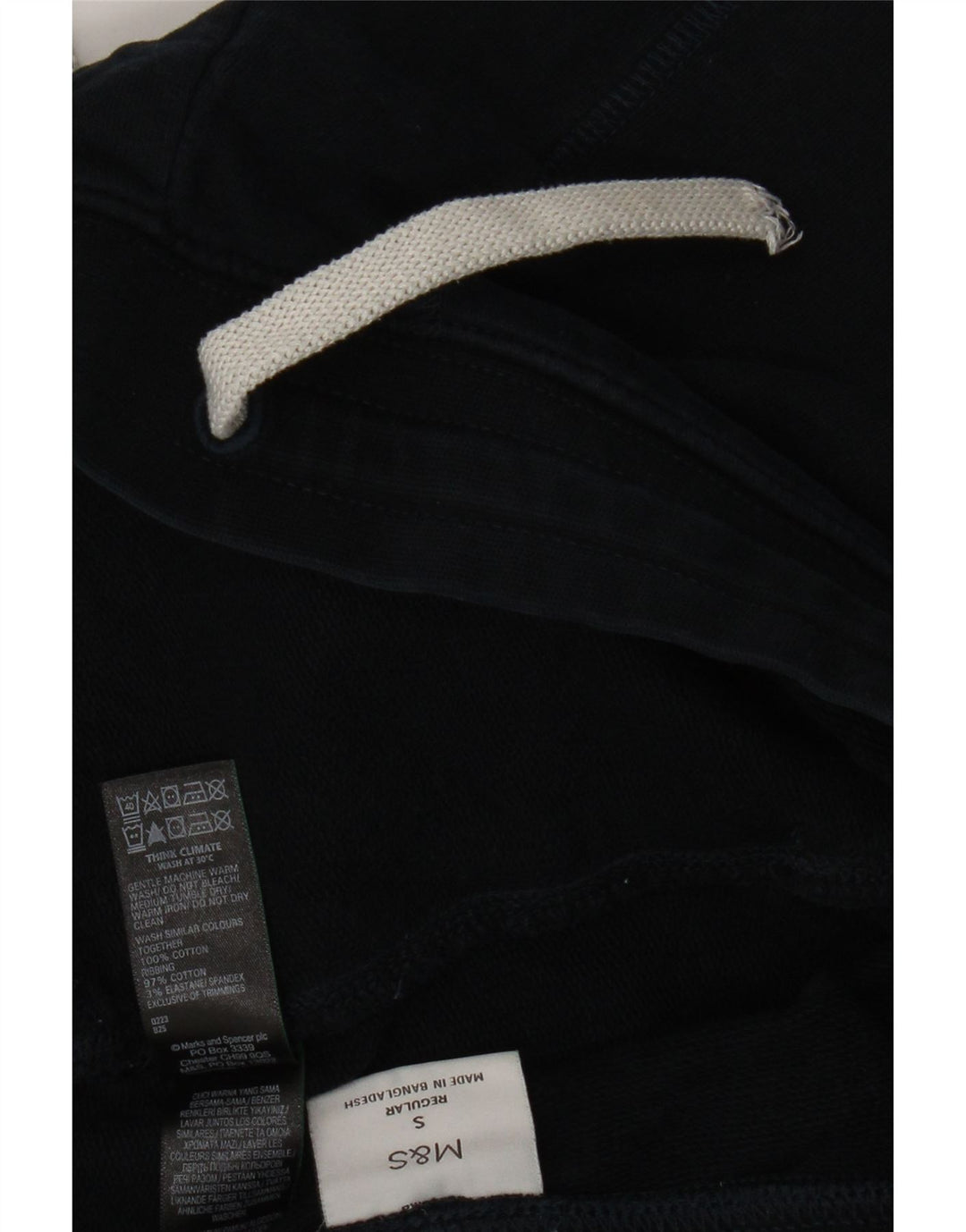 Marks & Spencer Herren-Trainingshose, Größe S, marineblau, Baumwolle