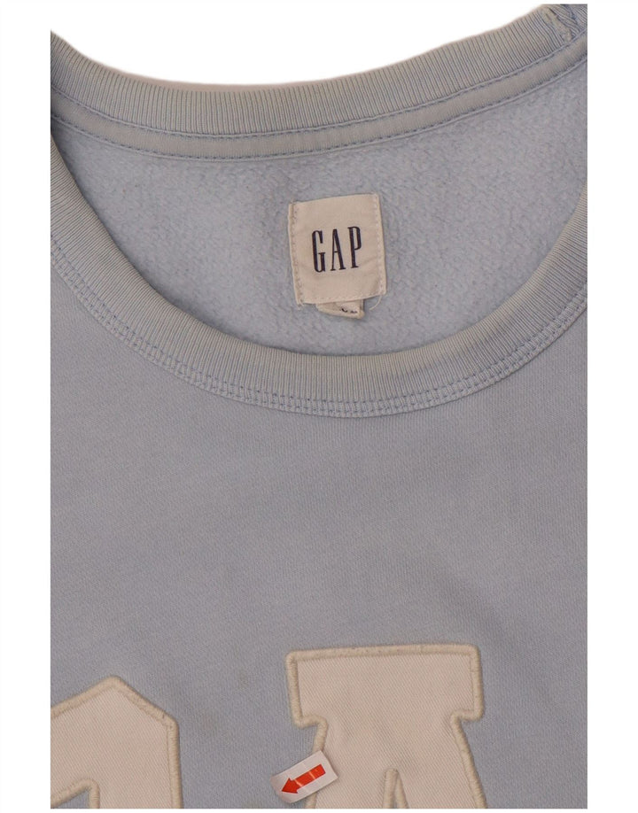 Gap Herren Grafik-Sweatshirt-Pullover XL aus blauer Baumwolle