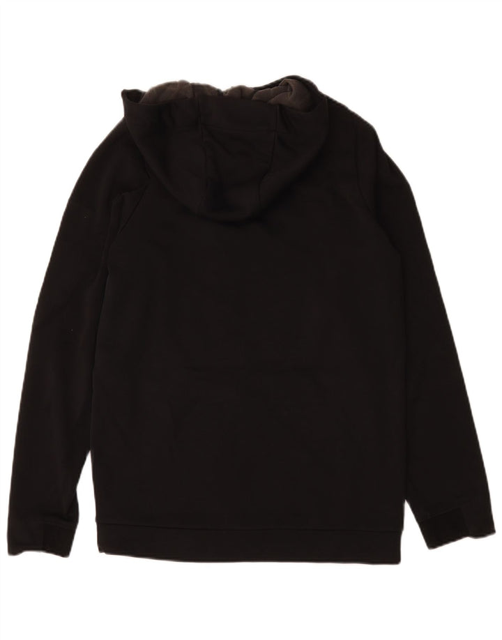 Nike Herren-Kapuzenpullover mit Reißverschluss, Größe S, Schwarz, Polyester