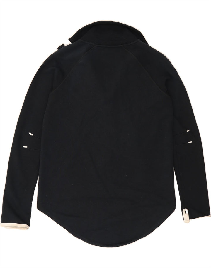 NIKE Womens Tracksuit Top Jacket UK 14 Medium Black Cotton Vintage Nike and Second-Hand Nike from Messina Hembry 