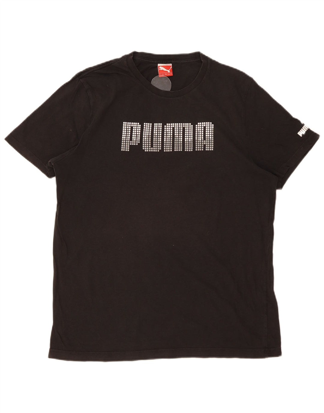 PUMA Herren Graphic T-Shirt Top Large Schwarz