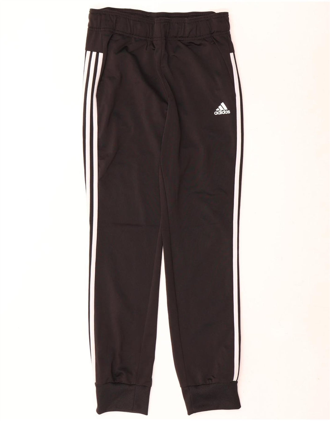 Adidas Damen Trainingshose Jogger UK 8/10 Small Schwarz Polyester