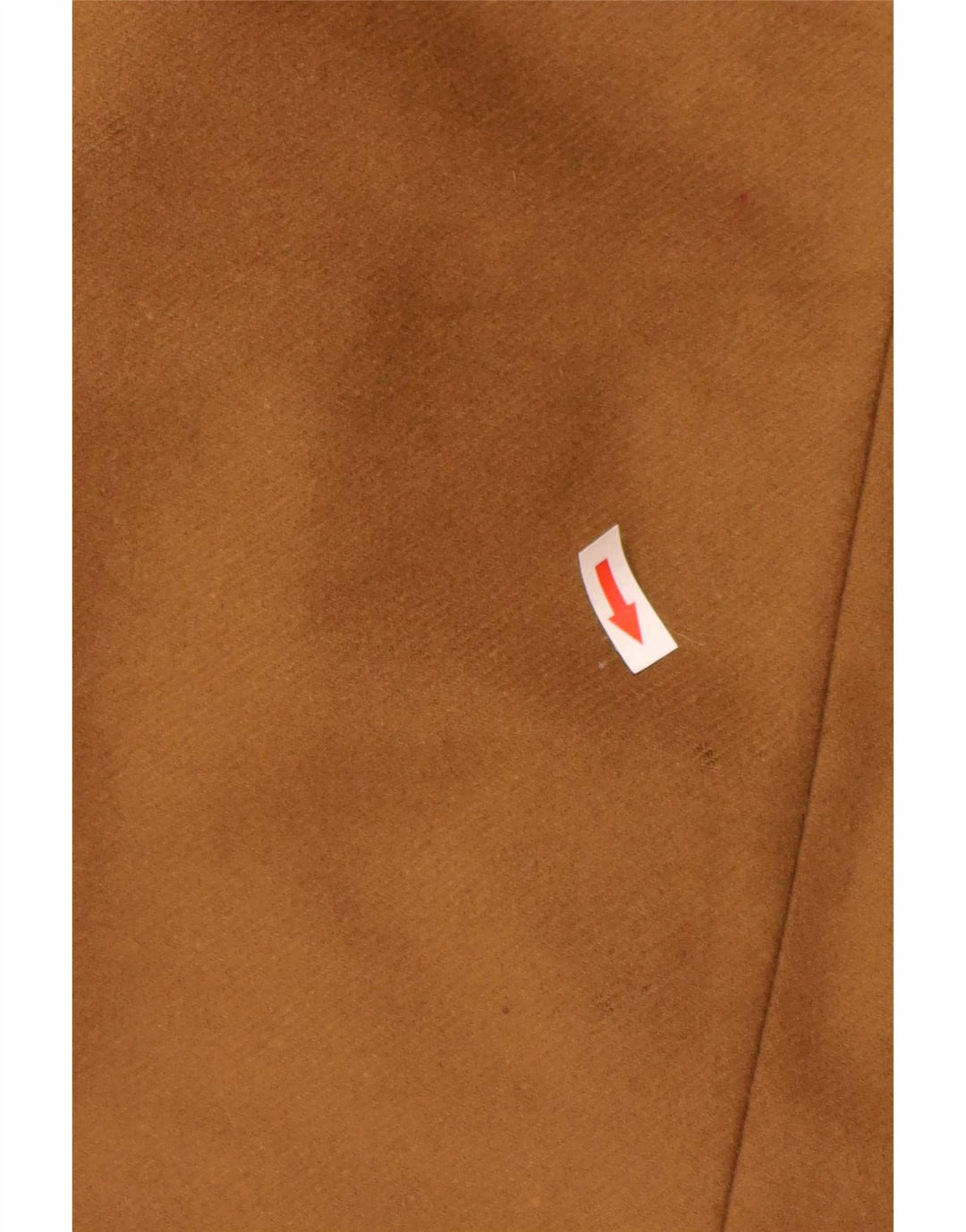 Zara Damen Zweireihiger Mantel UK 10 Small Beige Wolle