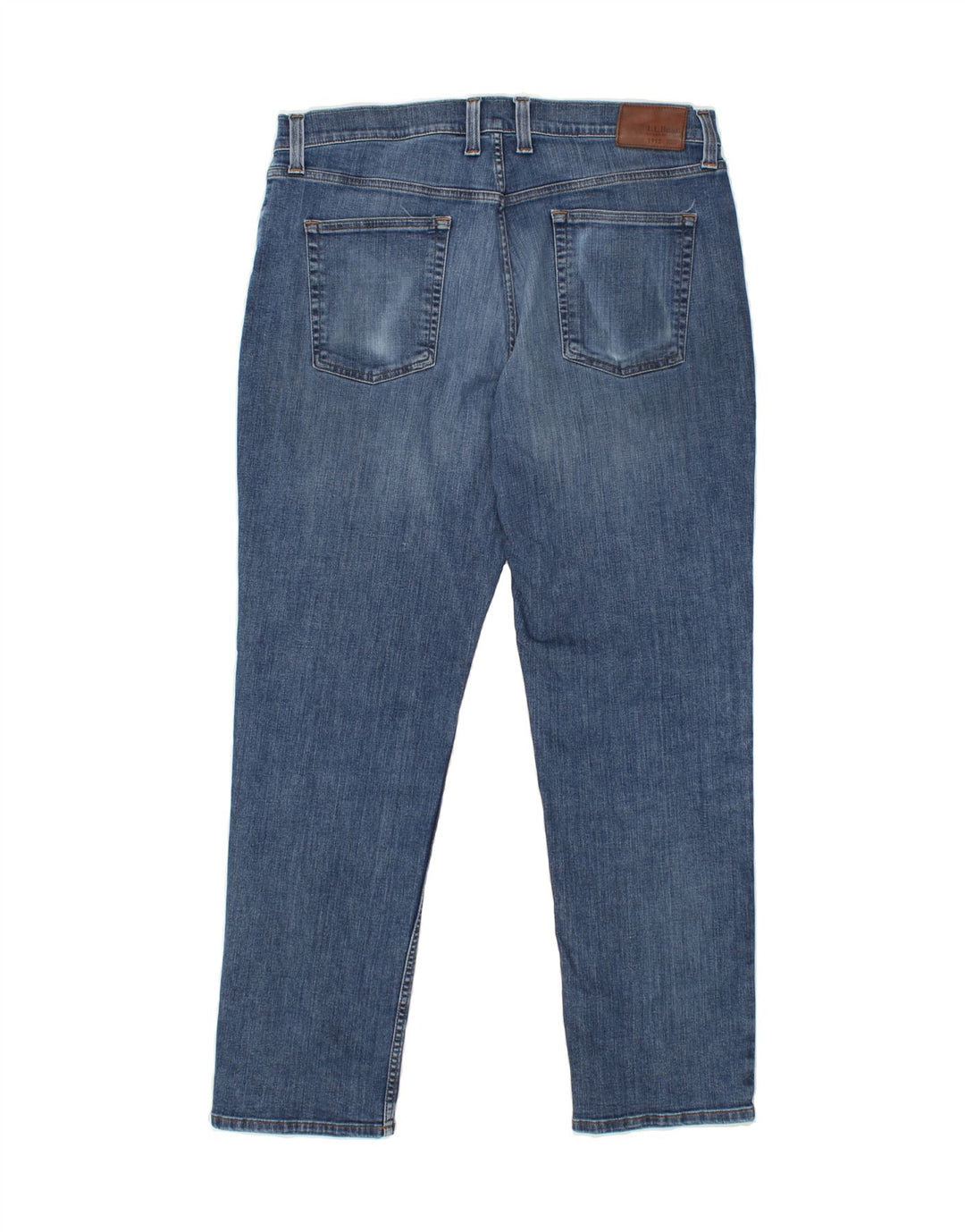 L.L.BEAN Mens Slim Jeans W38 L32 Blue Cotton Vintage L.L.Bean and Second-Hand L.L.Bean from Messina Hembry 