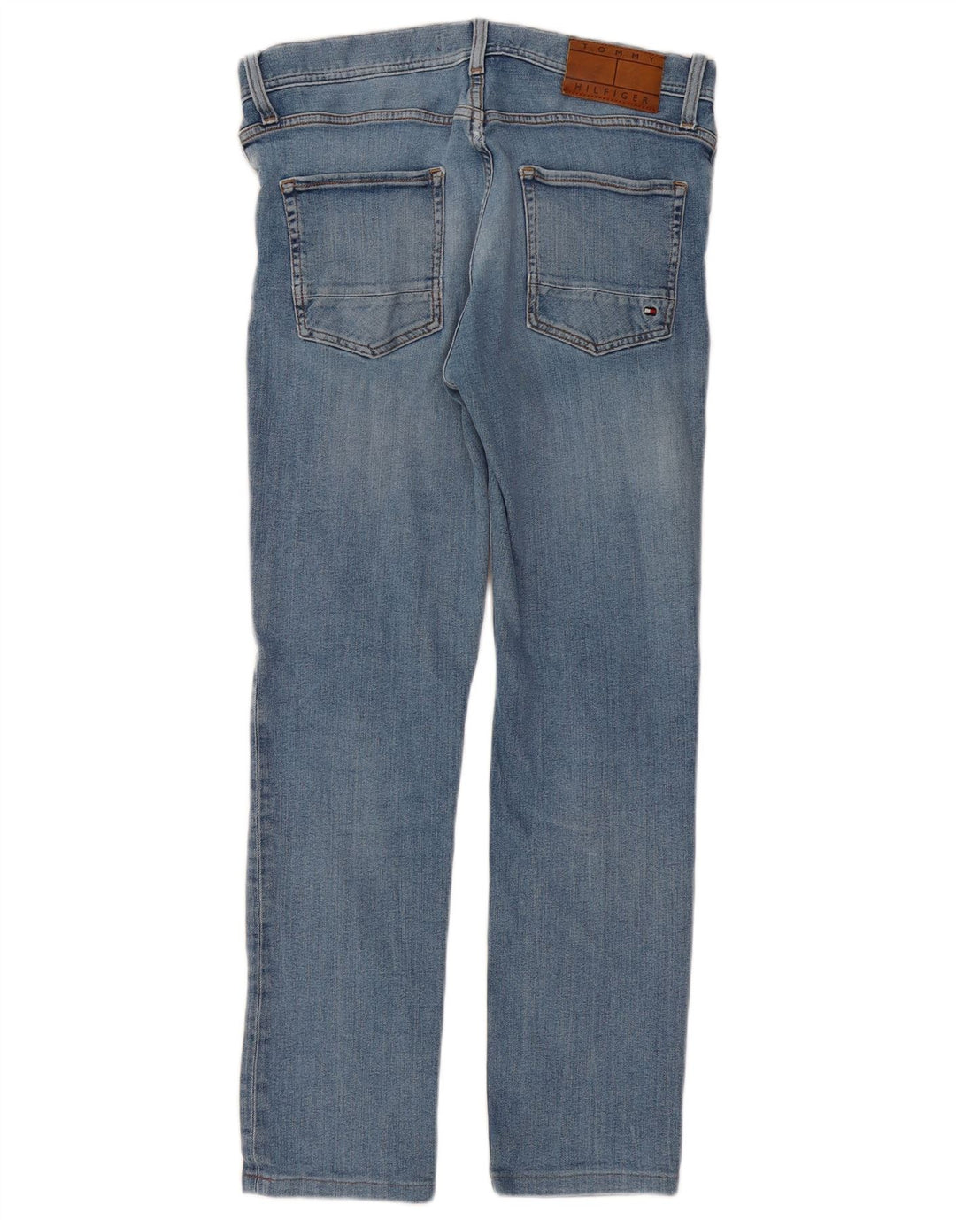 Tommy Hilfiger Damen Slim Jeans W31 L28 Blaue Baumwolle