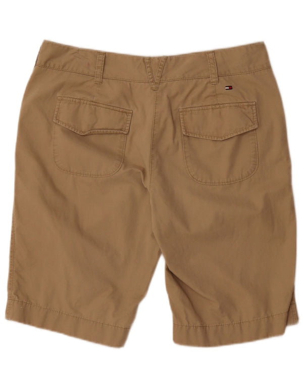 Tommy Hilfiger Damen Chino-Shorts US 8 Medium W30 Beige Baumwolle