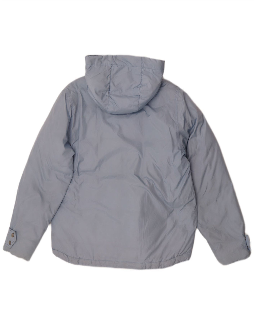 Diadora Wattierte Damenjacke mit Kapuze, UK 14, Mittelblau, Polyamid
