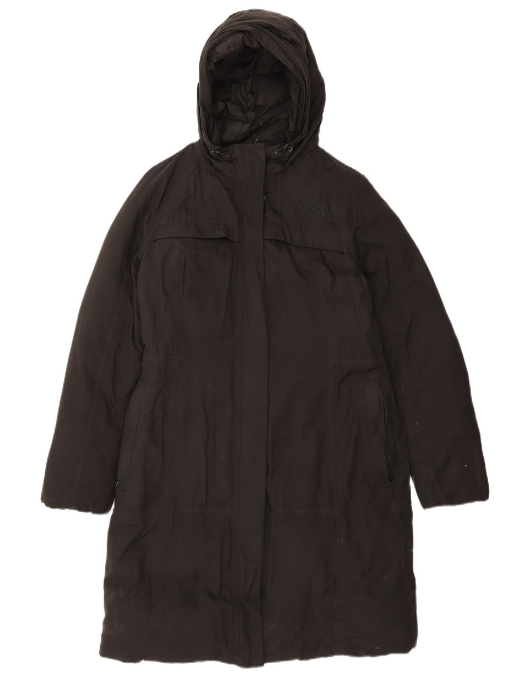 The North Face Damen-Parkajacke mit Kapuze, UK 14, mittelschwarzes Nylon