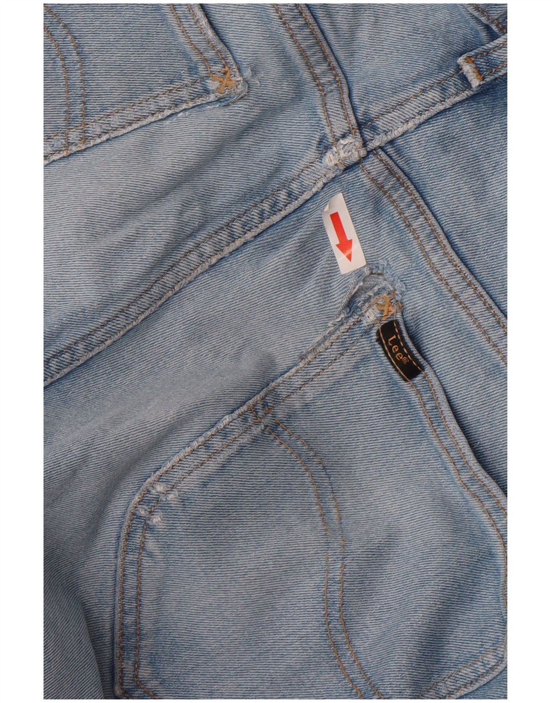 Lee Herren Rider Slim Jeans W34 L32 Blaue Baumwolle