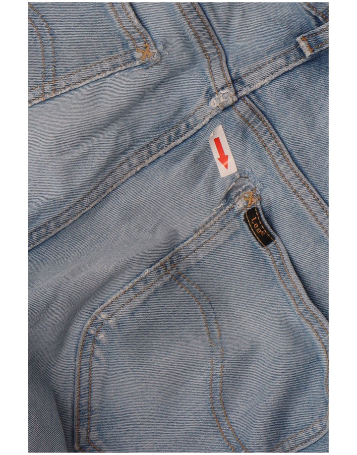 Lee Herren Rider Slim Jeans W34 L32 Blaue Baumwolle