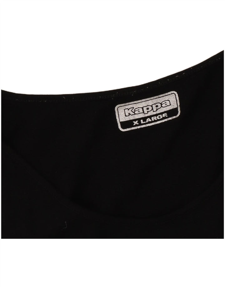 Kappa Herren Graphic Vest Top XL Schwarz