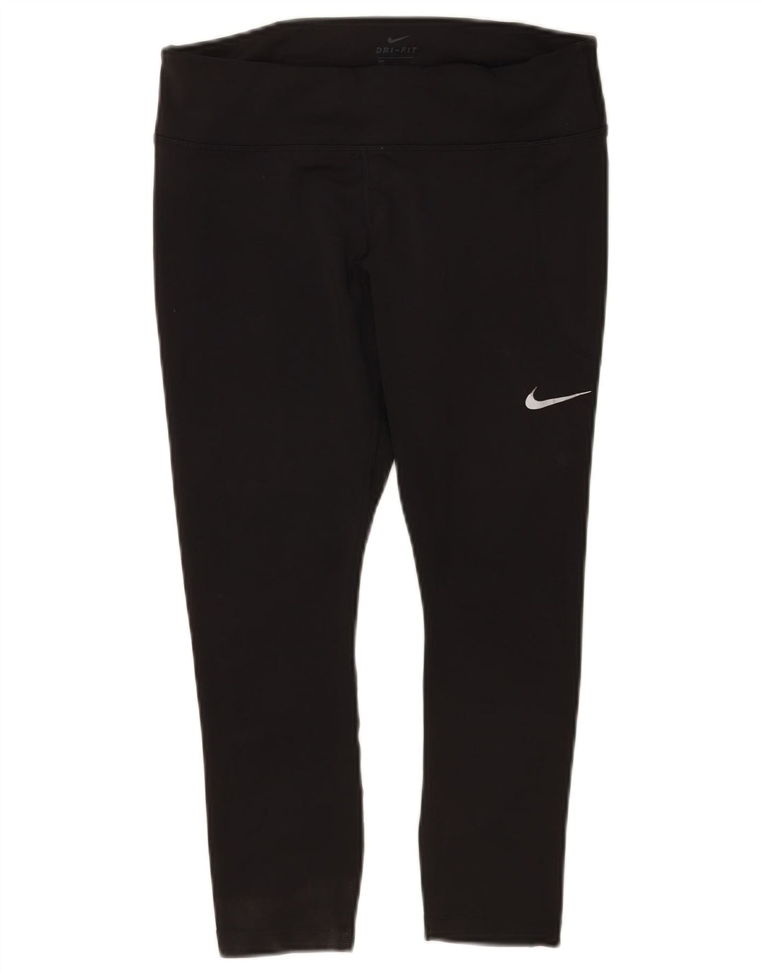 Nike Damen Leggings UK 16 Large Schwarz Polyester