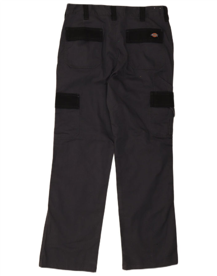 Dickies Gerade Herren-Cargohose W32 L30 Graues Colourblock-Polyester