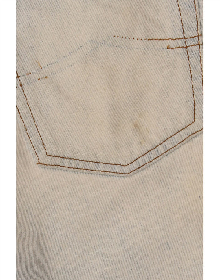 Casucci Herren-Jeansshorts mit Grafik, W30, Mittelblau