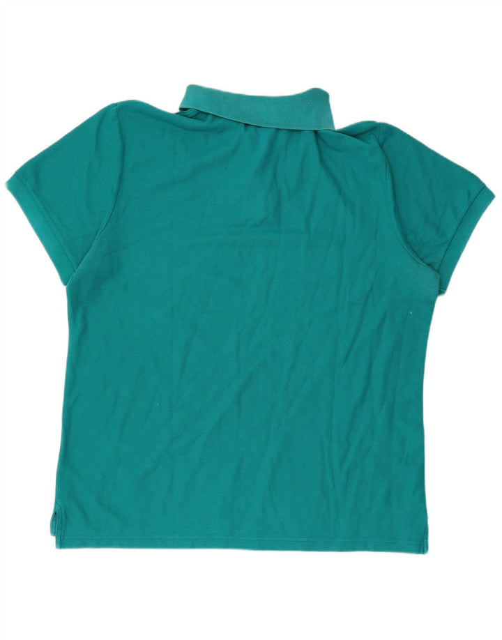 Nike Damen Poloshirt UK 18 XL Türkis