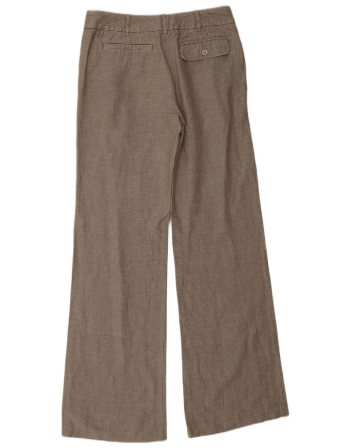 TOAST Chino-Hose mit weitem Bein für Damen, UK 8, Größe S, W28, L33, Beige, klassisch