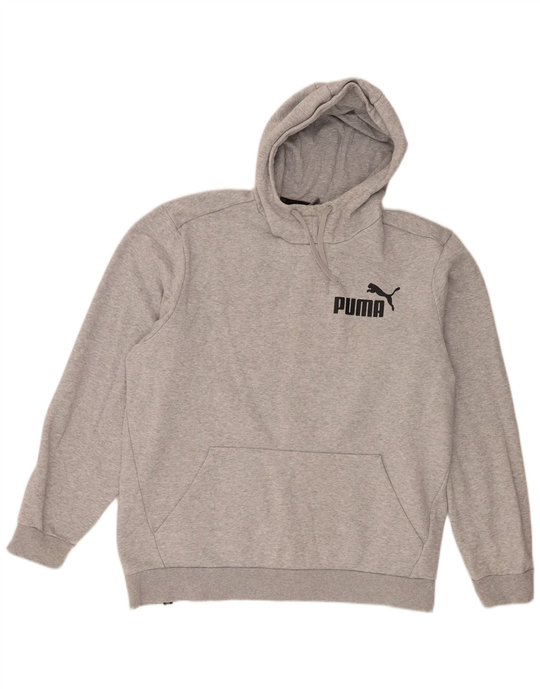 Puma Herren Kapuzenpullover 2XL Grau Baumwolle