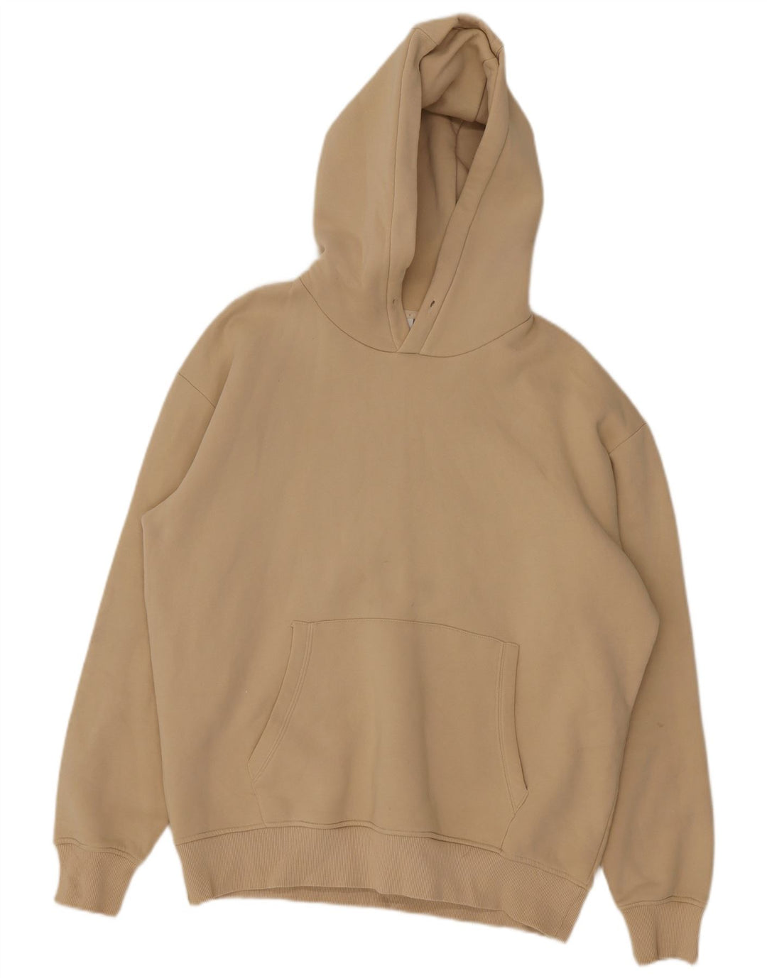 Zara Herren Kapuzenpullover 2XL Beige Baumwolle