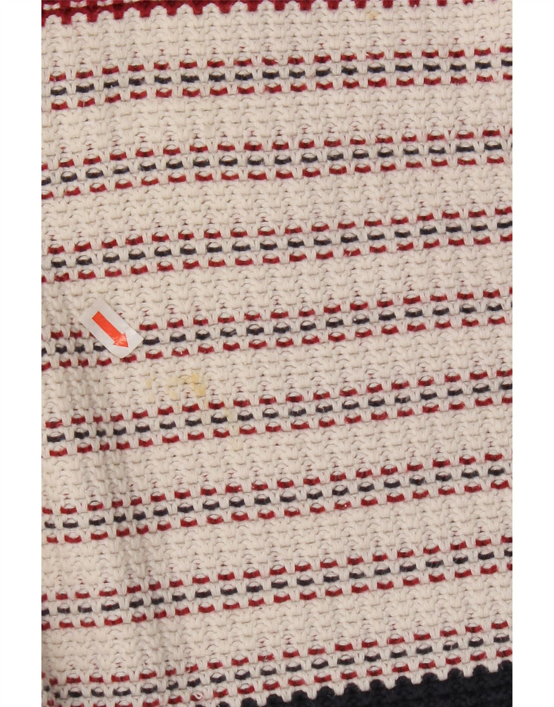 Tommy Hilfiger Herren-Pullover mit Rundhalsausschnitt, groß, mehrfarbig gestreift