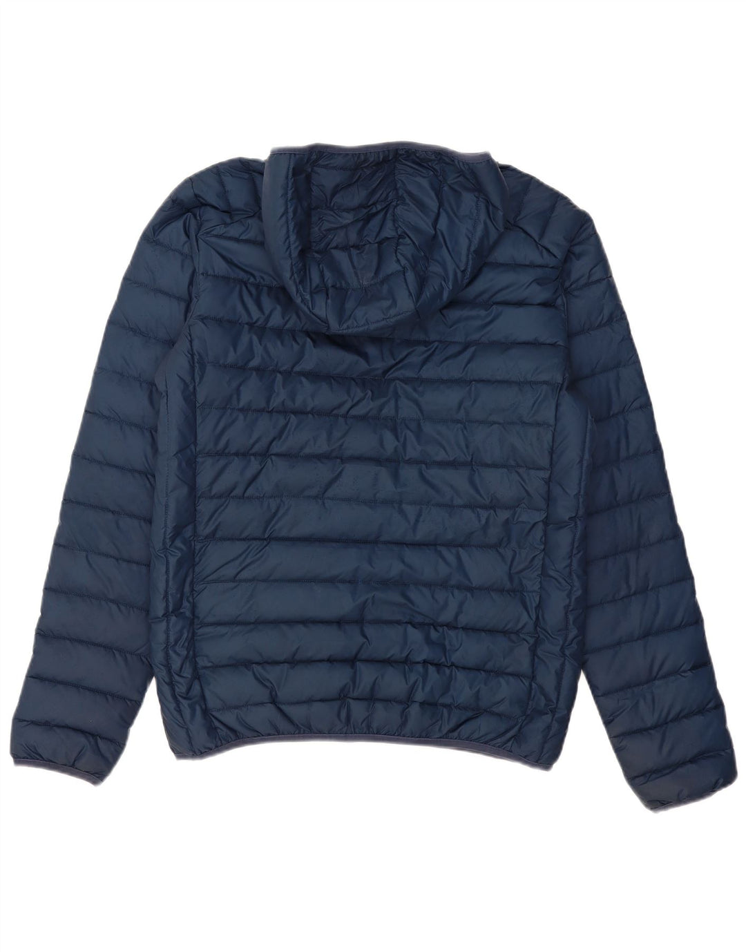 ELLESSE Wattierte Herrenjacke mit Kapuze, UK 36, Größe S, Marineblau, Polyester